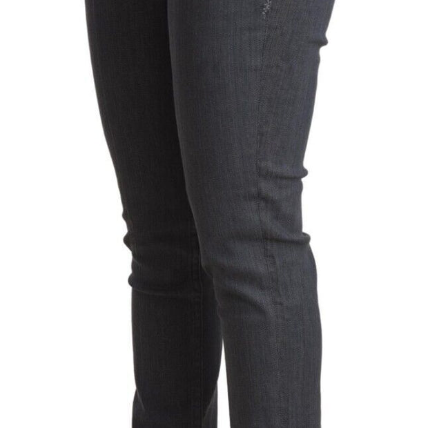 Chic Slim Fit Grey Denim Delight