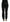 Black Mid Waist Denim Cotton Skinny Jeans