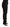 Black Mid Waist Denim Cotton Skinny Jeans
