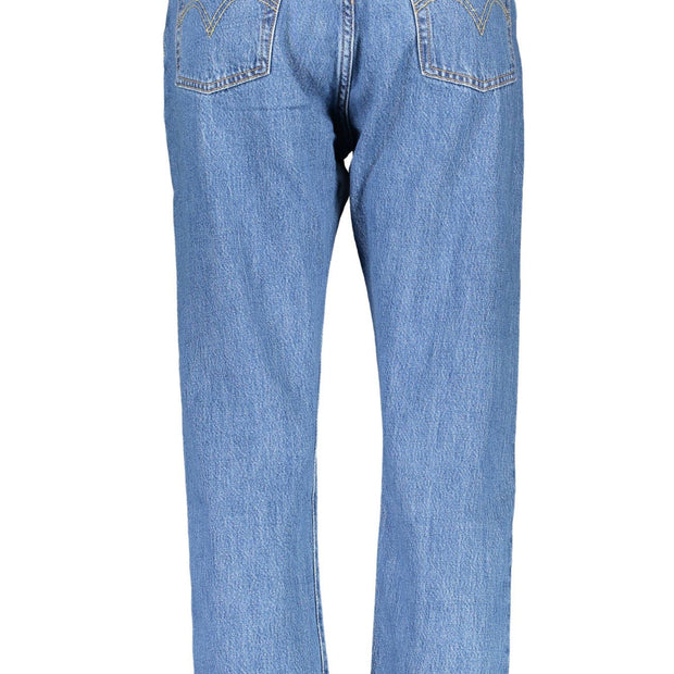 Blue Cotton Women Jean