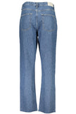 Blue Cotton Women Jeans