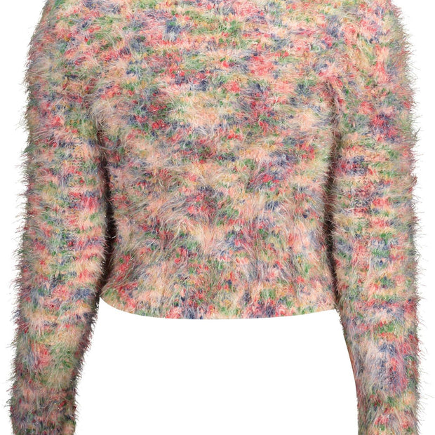 Pink Polyamide Women Sweater