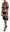 Multicolor Pachwork Floral Sheath Jaquard Mini Gown Dress