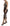 Multicolor Pachwork Midi Floral Silk Leopard Bodycon Dress