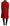 Red Leopard Wool Trenchcoat Jacket
