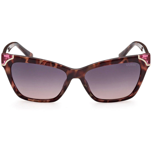 Brown Injected Women Sunglass