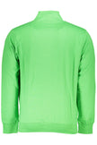 Green Cotton Men Sweater