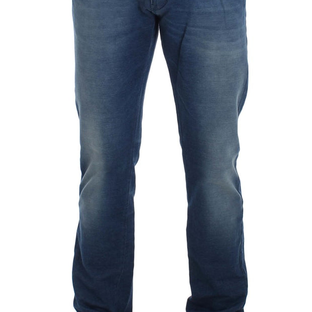 Slim Fit Blue Wash Italian Denim