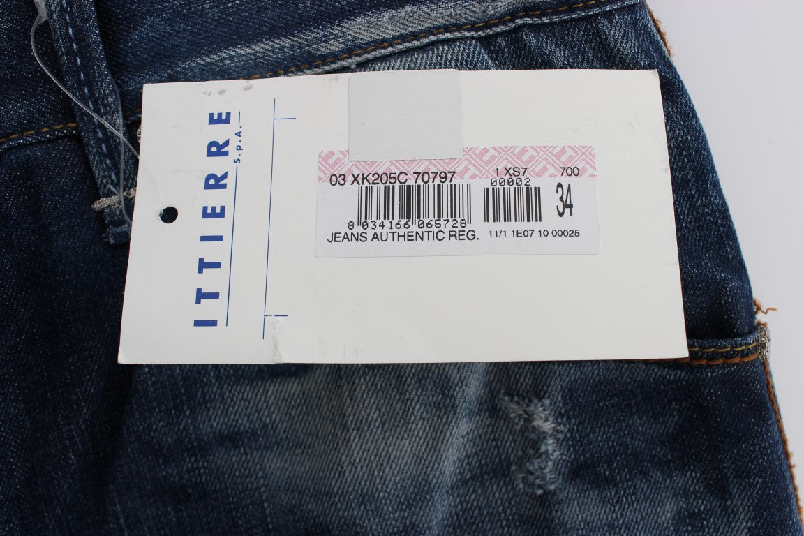 Authentic Regular Fit Blue Wash Jeans