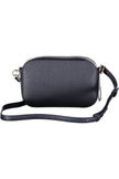 Blue Polyethylene Women Handbag