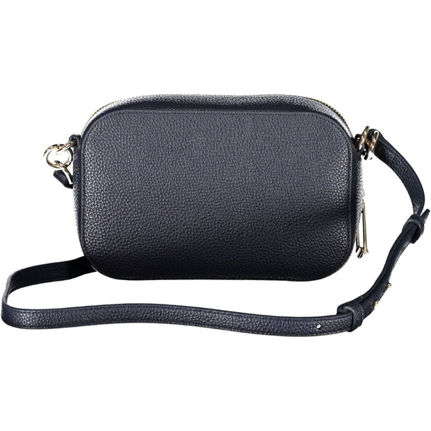 Blue Polyethylene Women Handbag