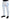 White Blue Denim Cotton Jeans Stretch Skinny Fit Pant