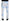 White Blue Denim Cotton Jeans Stretch Skinny Fit Pant