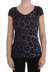 Chic Leopard Modal Top by Cavalli