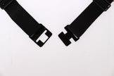 Silver Wide Belt Silk Cummerbund