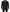 Black Nylon Crystals Coat Buttons Jacket
