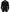 Black Nylon Crystals Coat Buttons Jacket