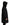 Black Nylon Hooded Parka Coat Winter Jacket