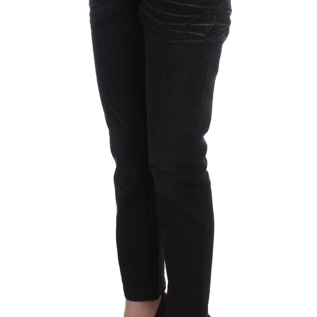 Elegant Black Slouchy Fit Jeans for Trendsetters