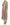 Pink Silk Lace Ricamo Shift Gown Dress