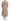 Pink Silk Lace Ricamo Shift Gown Dress