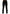 Black Striped Wool Stretch Pants