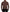 Brown Wool Men V-neck Pullover Sweater