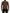 Brown Wool Men V-neck Pullover Sweater