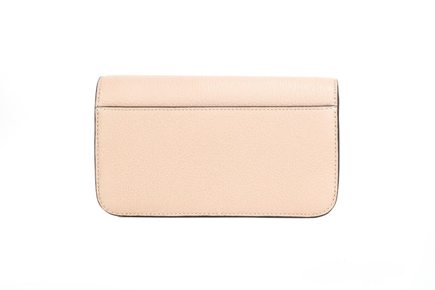 Britten Small Meadowsweet Leather Chain Wallet Crossbody Bag