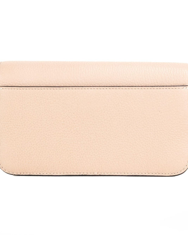 Britten Small Meadowsweet Leather Chain Wallet Crossbody Bag