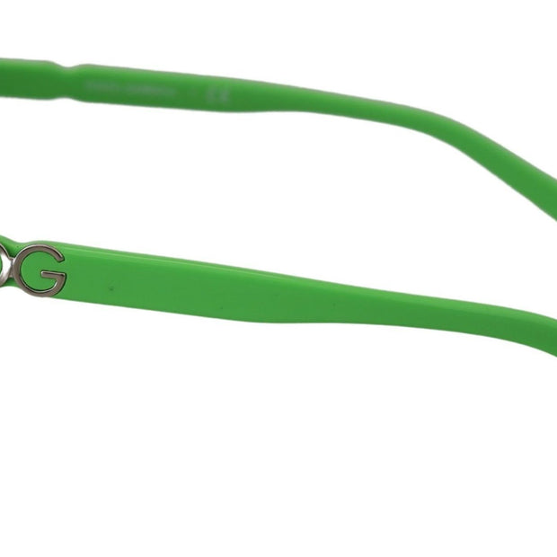 Chic Green Acetate Round Sunglasses