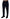 Blue Cotton Slim Trousers Chinos Pants