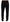 Black Loose Regular Torn Cotton Jeans