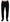 Black Loose Regular Torn Cotton Jeans