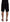 Black Cotton Bermuda Cargo Shorts