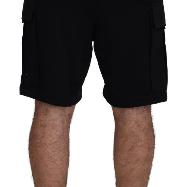 Elevate Your Summer: Classic Black Bermuda Shorts