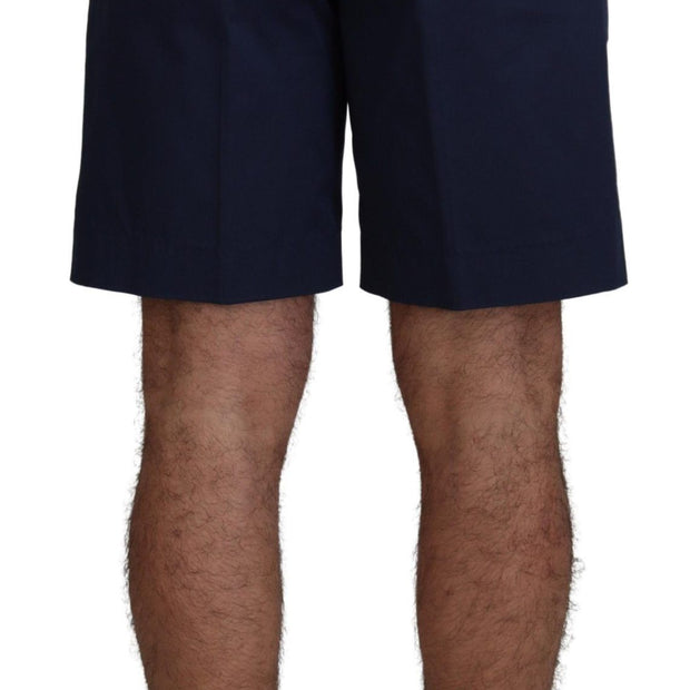 Elegant Blue Chino Shorts – Regular Fit