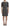 Black Gray Jacquard Sheath Bodycon Dress