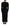 Black Sheath Midi Gown Wool Wrap Dress