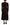 Brown Wrap Long Sleeve Midi Stretch Dress