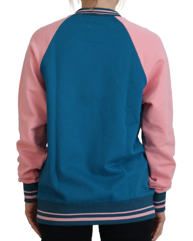 Blue Pink Queen Sequin Crystal Sweater