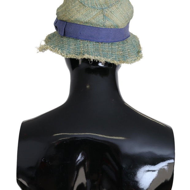 Chic Multicolor Cotton Bucket Hat