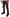 Magenta Cotton Men Casual Harness Denim Jeans