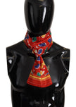 Multicolor DG Umbrellas Print Shawl Fringe Scarf