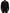 Black Nylon Logo Bomber Zipper Jacket