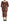 Multicolor Geranium Silk Sheath Midi Dress