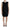 Black Leopard Shift Mini Polyester Dress