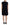 Black Leopard Shift Mini Polyester Dress