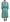 Blue Sequined Pleated Aline Midi Nylon Dress