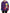 Purple Floral Print Pullover  Cotton Sweater